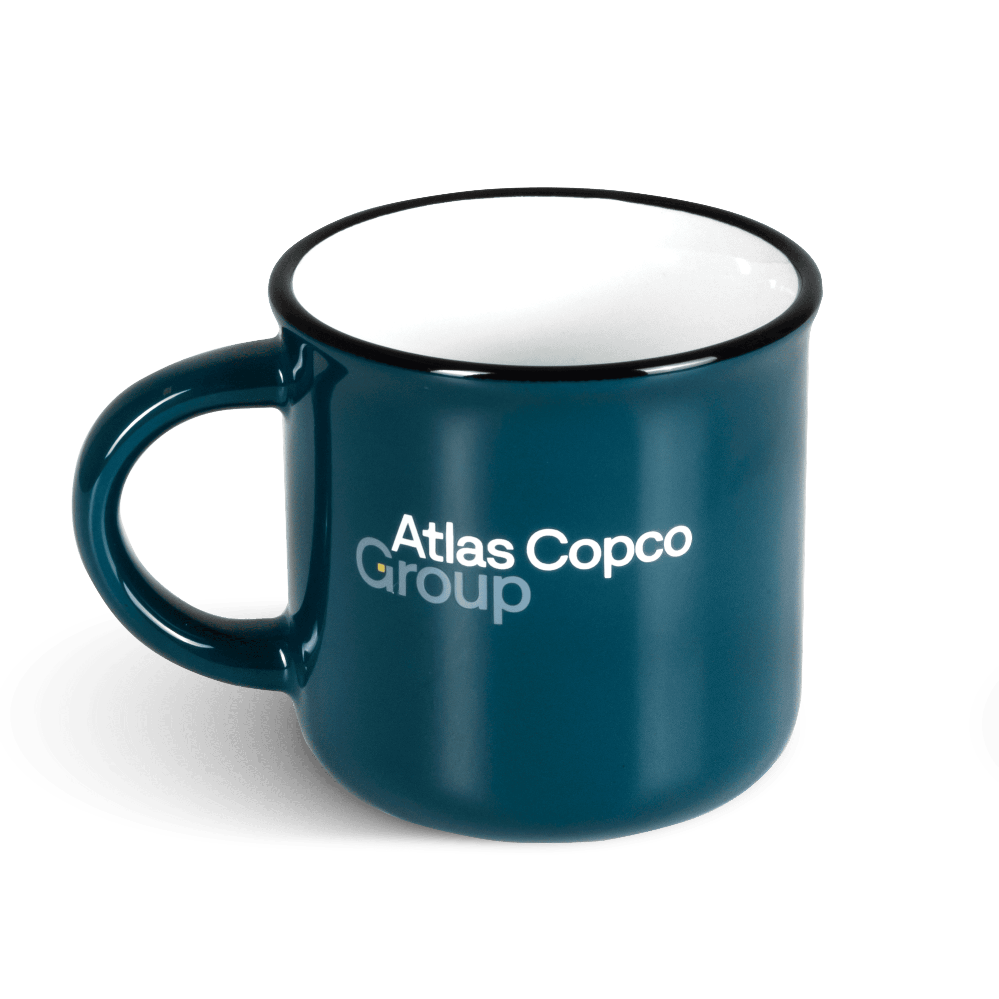 atlas copco group teal mug