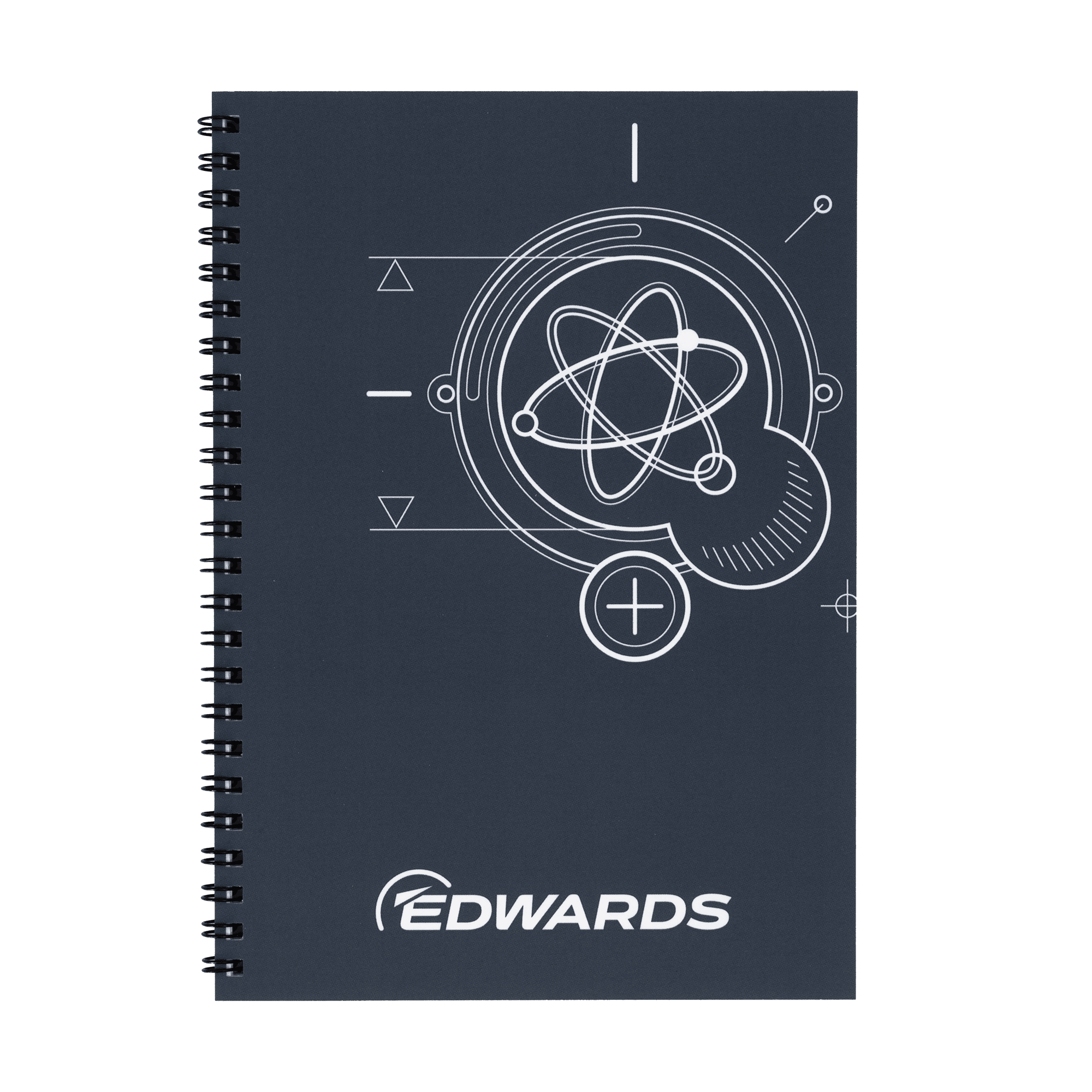 notebook A5 with edwards logo