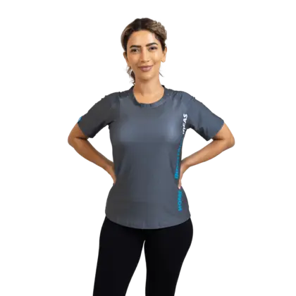 grey active tshirt with home of industrial ideas 