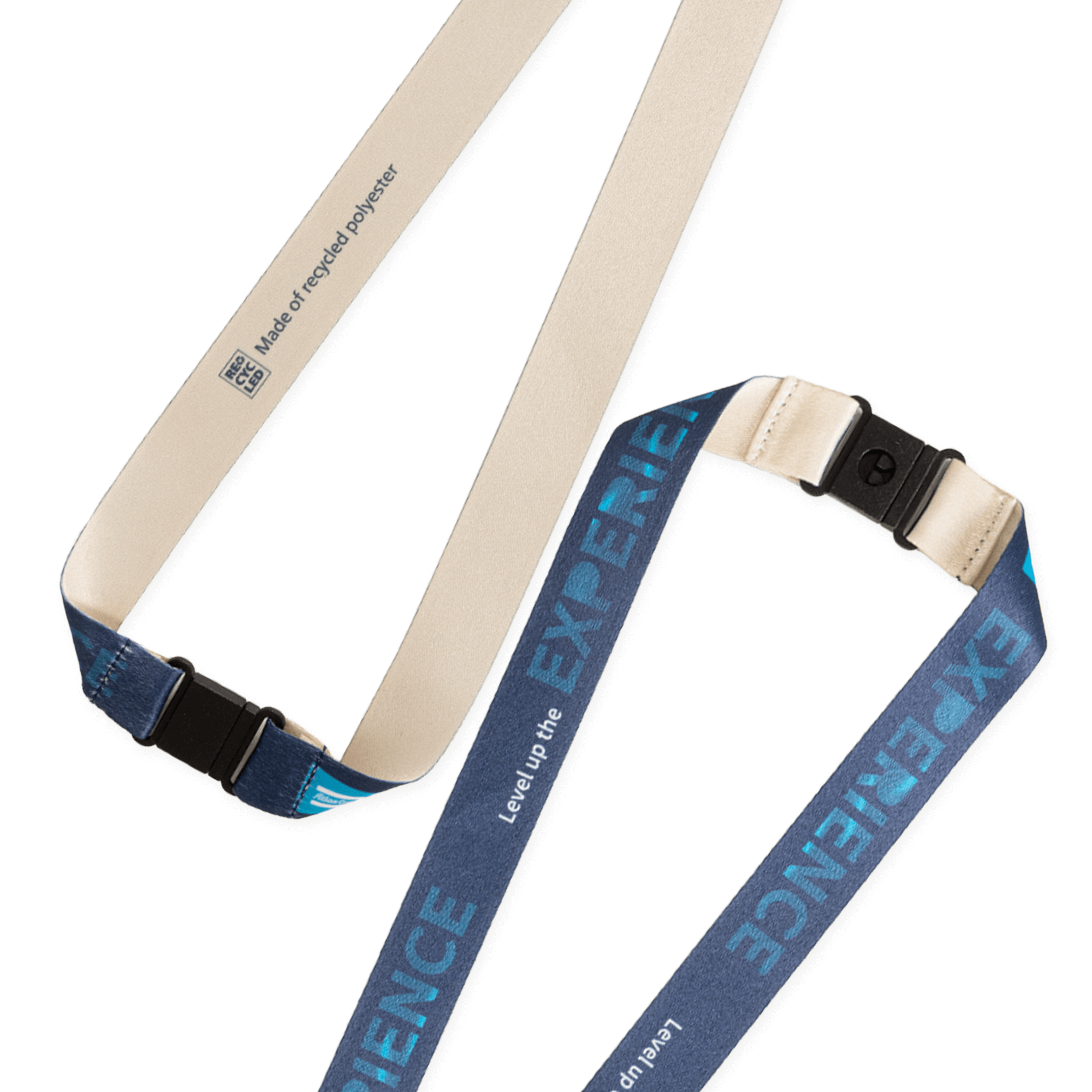 atlas copco lanyard with pattern and logo
