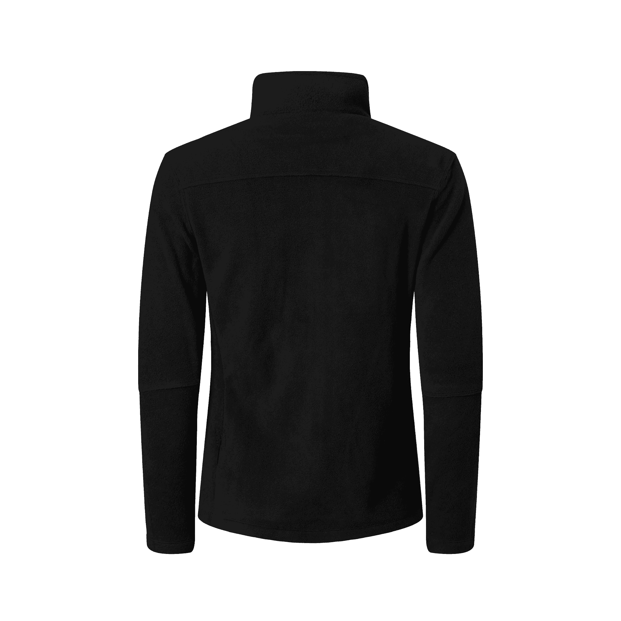 Black jacket with white logo