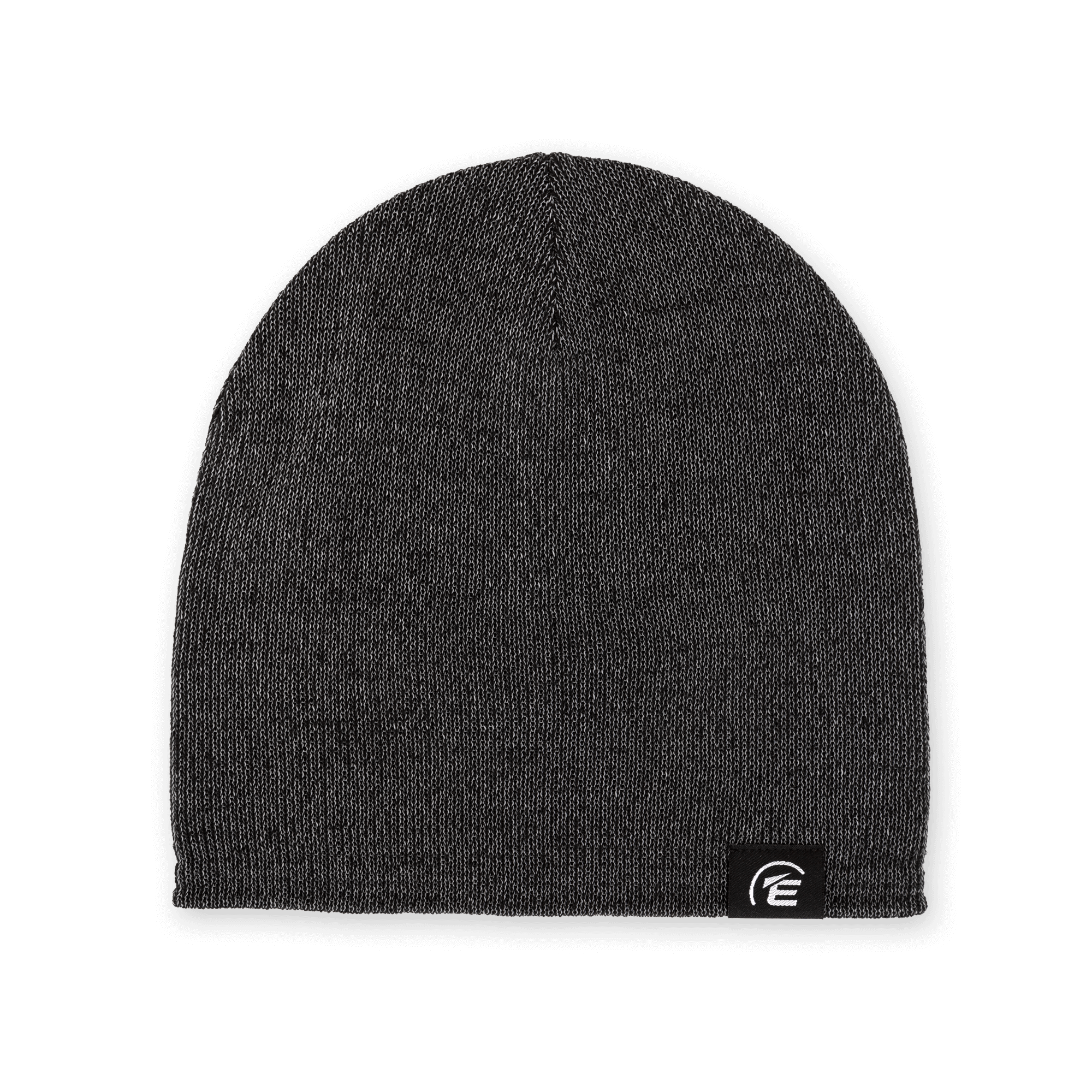 black knitted hat 